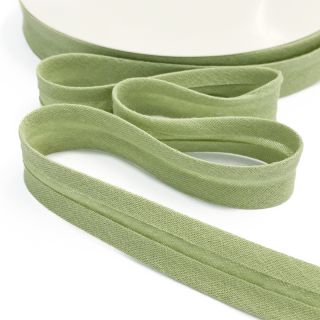 Pamučna traka dvostruka gaza light green