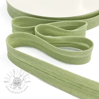 Pamučna traka dvostruka gaza light green