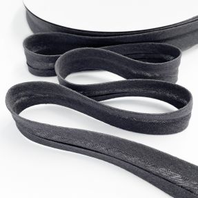 Pamučna traka dvostruka gaza dark grey