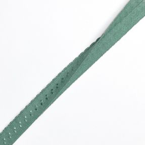 Elastična traka 12 mm LUXURY dark old green