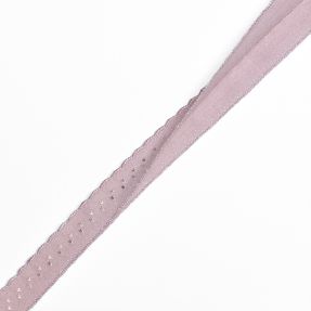 Elastična traka 12 mm LUXURY washed pink
