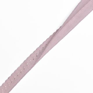Elastična traka 12 mm LUXURY washed pink