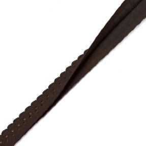 Elastična traka 12 mm LUXURY dark mocha