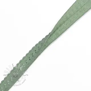 Traka elastična 12 mm LUXURY old green
