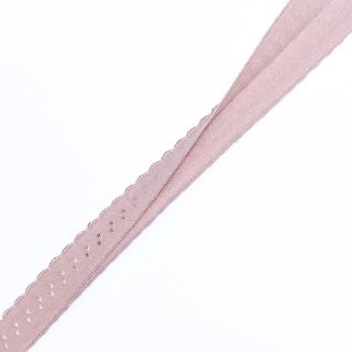 Elastična traka 12 mm LUXURY old pink