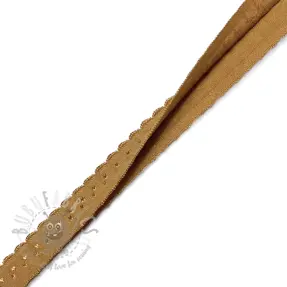 Traka elastična 12 mm LUXURY cognac
