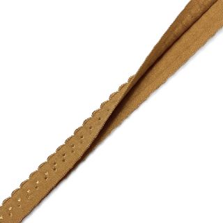 Traka elastična 12 mm LUXURY cognac