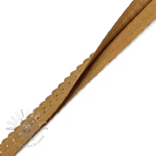 Traka elastična 12 mm LUXURY cognac