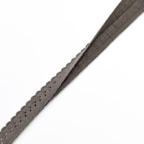Traka elastična 12 mm LUXURY dark taupe