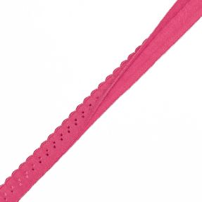 Traka elastična 12 mm LUXURY fuchsia