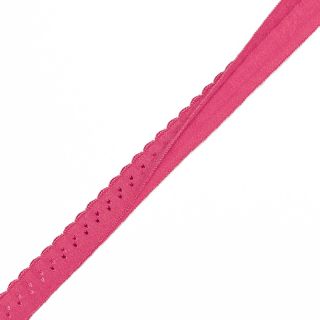 Traka elastična 12 mm LUXURY fuchsia