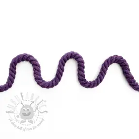 Pamučna vrpca 8 mm purple