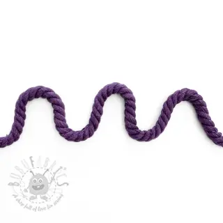 Pamučna vrpca 8 mm purple