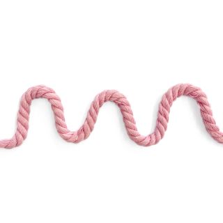 Pamućna upletena vrpca 8 mm pink
