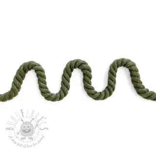 Pamučna vrpca 8 mm army