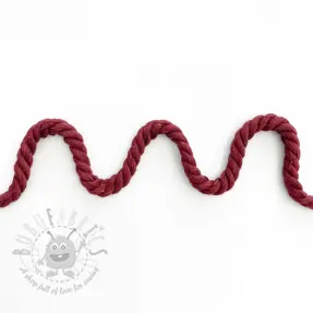 Pamučna vrpca 8 mm bordeaux