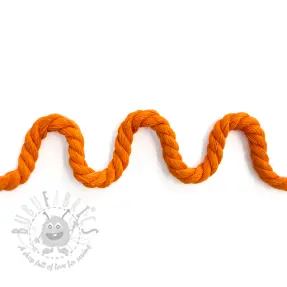 Pamučna vrpca 8 mm orange
