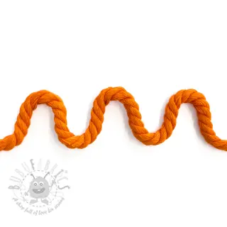 Pamučna vrpca 8 mm orange