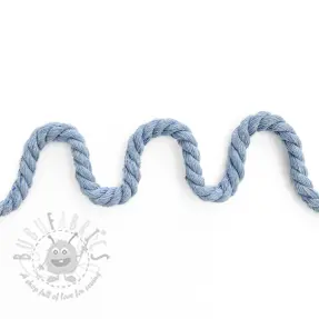 Pamučna vrpca 8 mm light blue