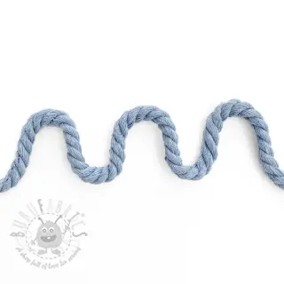 Pamučna vrpca 8 mm light blue