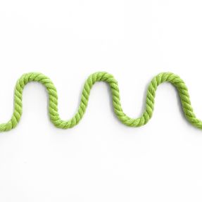 Pamućna upletena vrpca 8 mm lime