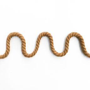 Pamućna upletena vrpca 8 mm rust