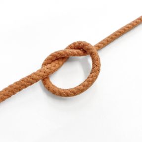 Pamućna vrpca 5 mm caramel