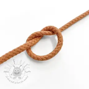 Pamučna vrpca 5 mm caramel