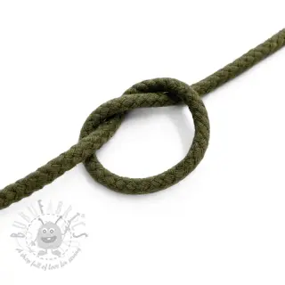 Pamučna vrpca 5 mm camo green