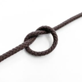 Pamućna vrpca 5 mm mocha
