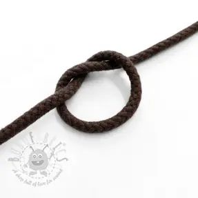 Pamučna vrpca 5 mm dark mocha