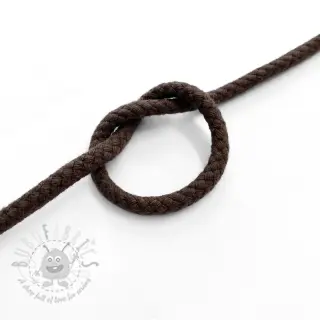 Pamučna vrpca 5 mm dark mocha