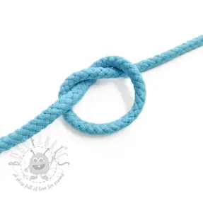Pamučna vrpca 5 mm ocean blue