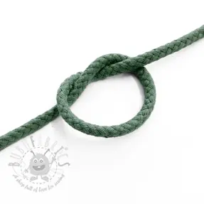 Pamučna vrpca 5 mm old green