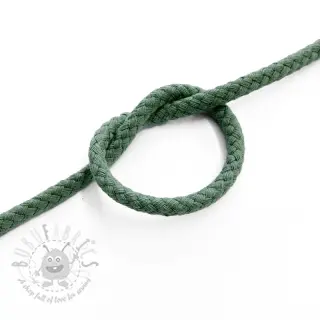 Pamučna vrpca 5 mm old green