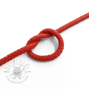 Pamučna vrpca 5 mm red