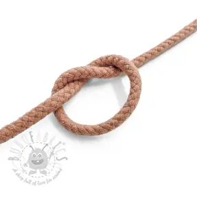Pamučna vrpca 5 mm salmon