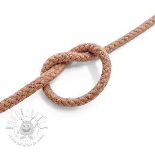 Pamučna vrpca 5 mm salmon