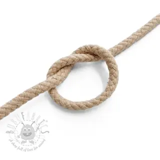 Pamučna vrpca 5 mm sand