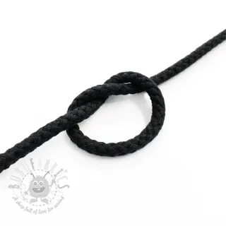 Pamučna vrpca 5 mm black