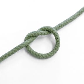 Pamučna vrpca 5 mm dark old green