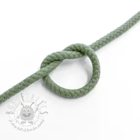 Pamučna vrpca 5 mm dark old green