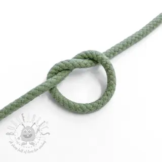 Pamučna vrpca 5 mm dark old green