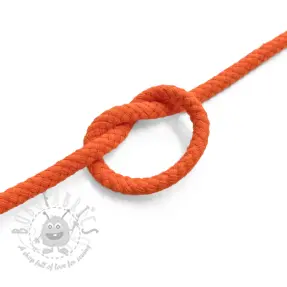 Pamučna vrpca 5 mm orange