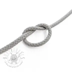 Pamučna vrpca 5 mm light grey