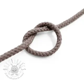 Pamučna vrpca 5 mm mauve