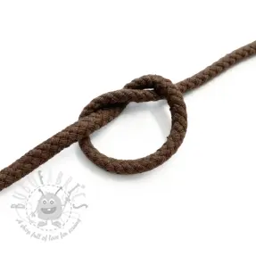 Pamučna vrpca 5 mm choco