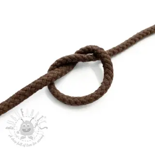 Pamučna vrpca 5 mm choco