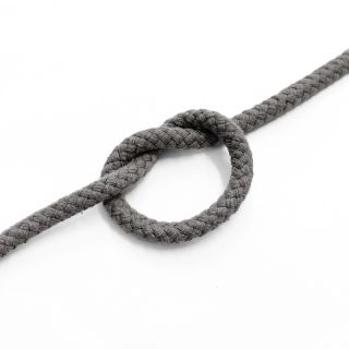 Pamučna vrpca 5 mm dark grey