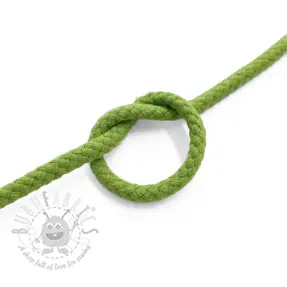 Pamučna vrpca 5 mm dark lime